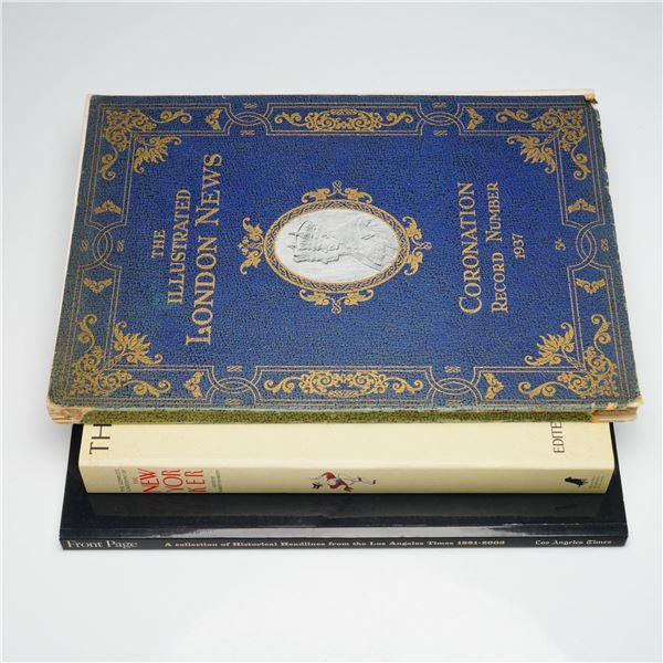 3pc Softcover Illustrated and Historical Newspaper Anthologies