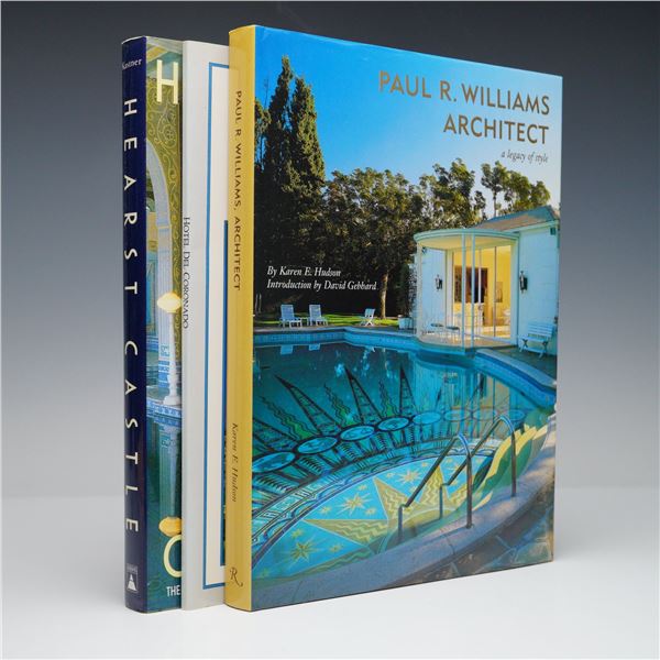 3pc Architectural and Historic Volumes, Hard and Softcover Books