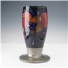 Image 4 : William Moorcroft Pottery Tudric Pewter Vase, Pomegranate