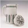 Image 5 : 2pc Wedgwood Tricolor Jasperware Lidded Jug