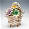 Image 5 : 2pc Nuova Capodimonte & Capodimonte Pastel Rose Baskets