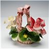 Image 4 : 3pc Nuova Capodimonte & Capodimonte Rose Figurines