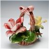 Image 5 : 3pc Nuova Capodimonte & Capodimonte Rose Figurines