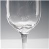Image 3 : Martha Stewart Clear Champagne Flutes with Golden Rim