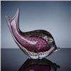 Image 1 : Murano Glass Gold Flecked Fish Figurine