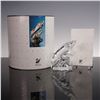 Image 7 : Swarovski Crystal Figurine, 1992 Annual Edition Whales -Care for Me, Signed