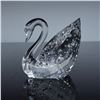 Image 1 : Swarovski Silver Crystal Figurine, Centenary Swan
