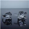 Image 3 : 2pc Swarovski Crystal Miniature Figurines, Dog and Cat
