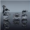 Image 1 : 3pc Swarovski Silver Crystal Figurines, Squirrel , Rabbit, & Hedgehog