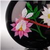Image 3 : Caithness Crystal Paperweight Dragonfly and Flower Scotland