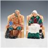 Image 1 : 2pc Royal Doulton Figures, Uncle Ned HN2094 and Forty Winks HN1974