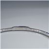 Image 5 : 14K White Gold 0.50ctw Diamond Round Bangle