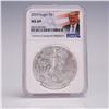 Image 1 : 2019 American Silver Eagle Dollar Coin NGC Graded MS 69