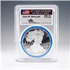 Image 1 : 2019-W American Silver Eagle First Day Issue $1 Coin PCGS Graded PR70 DCAM