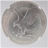 Image 4 : 2021 American Silver Eagle Type 2 First Day Issue $1 Coin NGC Graded MS70