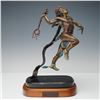 Image 1 : Ralph Roybal, Polychrome Bronze Sculpture, Sash Dancer, Signed & Numbered