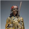 Image 2 : Ralph Roybal, Polychrome Bronze Sculpture, Desert Gypsy, Signed & Numbered