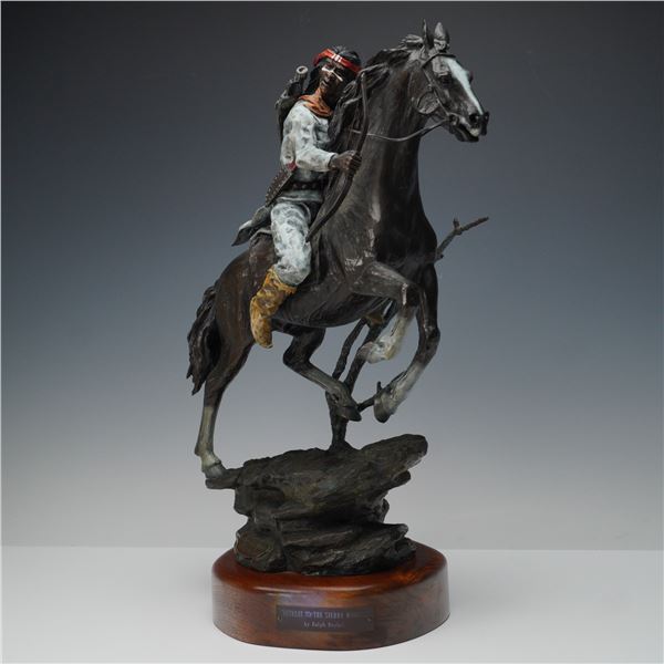 Ralph Royal, Polychrome Bronze Sculpture, Sierra Madres, Signed & Numbered