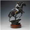 Image 2 : Ralph Royal, Polychrome Bronze Sculpture, Sierra Madres, Signed & Numbered