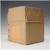 Image 2 : Michel Harvey  (b.1951) Ceramic Sculpture, Corrugated Shipping Box