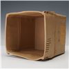 Image 6 : Michel Harvey  (b.1951) Ceramic Sculpture, Corrugated Shipping Box