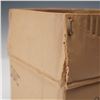 Image 3 : Michel Harvey  (b.1951) Ceramic Sculpture, Corrugated Shipping Box