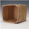 Image 5 : Michel Harvey  (b.1951) Ceramic Sculpture, Corrugated Shipping Box