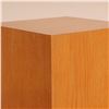 Image 3 : Mid-Century Modern Oak Wood Display Pedestal