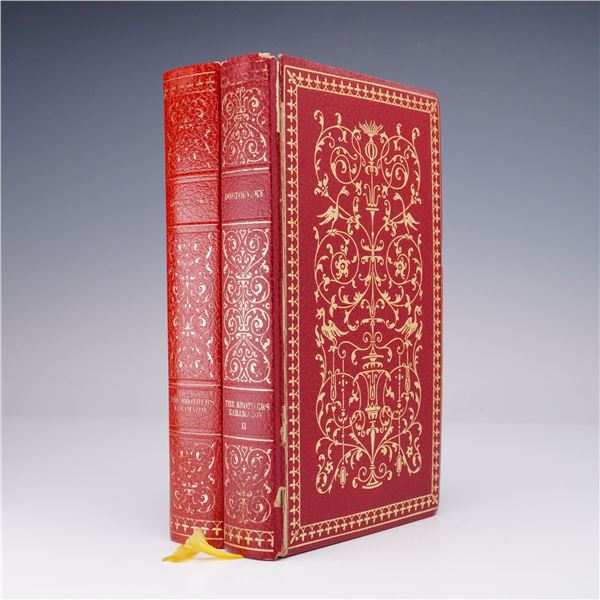 Fyodor M. Dostoevsky Hardcover Book, The Brothers Karamazov, Volumes I & II