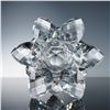 Image 4 : Swarovski Silver Crystal Large Waterlily Candle Holder