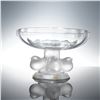 Image 1 : Lalique Crystal Stemmed Circular Bon Bon Dish