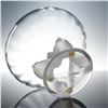 Image 4 : Lalique Crystal Stemmed Circular Bon Bon Dish
