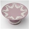Image 3 : 2pc Wedgwood Lilac Jasperware Compote and Vase