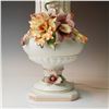 Image 2 : Capodimonte Porcelain Spaghetti Table Lamp with Shade
