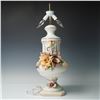 Image 5 : Capodimonte Porcelain Spaghetti Table Lamp with Shade