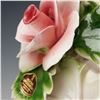 Image 2 : Nuova Capodimonte Large Pink Rose Pitcher