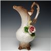 Image 4 : Nuova Capodimonte Large Pink Rose Pitcher