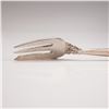 Image 5 : 2pc Georg Jensen Sterling Silver Pastry Forks, Acorn