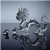 Image 1 : 2pc Swarovski Crystal Figurines, Chinese Heritage Dragon and Panda