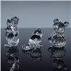 Image 2 : 3pc Swarovski Crystal Figurines, Long Eared Squirrel, Baby Beaver
