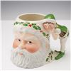 Image 4 : 2pc Mug Set Lenox Santa Fitz and Floyd Snowman