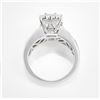 Image 4 : 18K White Gold 1.00ctw Diamond Ring