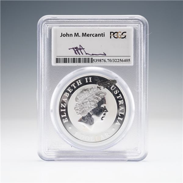 2015-P Australia Wedge-Tailed Eagle Silver $1 Coin PCGS Graded MS70