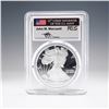 Image 1 : 2019-W American Silver Eagle First Day Issue $1 Coin PCGS Graded PR70 DCAM