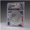 Image 1 : 2021 American Silver Eagle Type 2 Dollar ANACS Graded MS 70