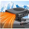 Image 1 : Car Heater 12V,150W Fast Heating and Cooling Fan Defroster Windshield Defogger Windscreen Heater, Po