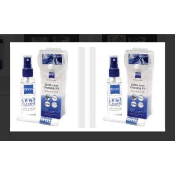 Zeiss Lens Cleaning Kit with Spray Bottles and Accessories