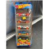 Image 1 : Hot Wheels Track Builder 5-Car Set with Groupo X24, Lightning Bug, and More