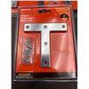 Image 3 : Hillman T-Plates with Screws – Hardware Essentials, 4-inch Lot of 3 x 2per Pack