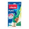 Image 1 : Vileda Pure Household Latex Free Gloves – Large/X-Large Lot of 5
